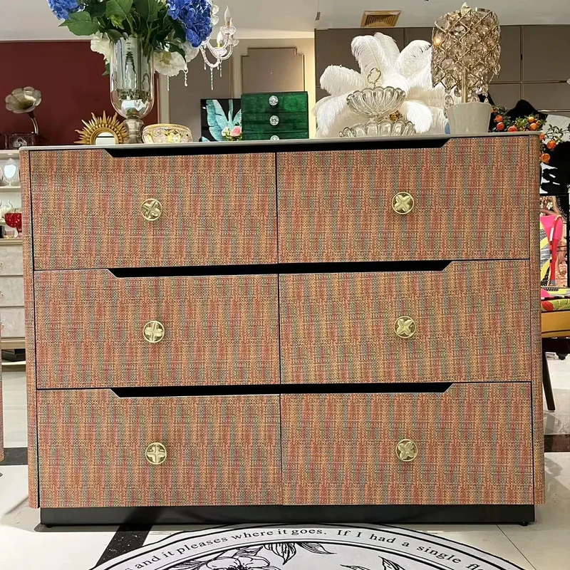 【喜悦家具】skm香奈儿六斗柜120*40*90