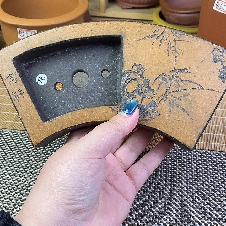 宜兴紫砂精品花盆