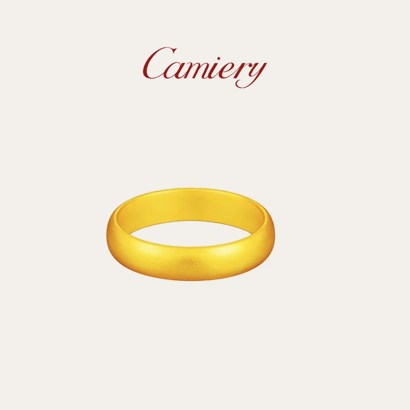 CAMIERY/卡美瑞 新中式磨砂轮胎戒指JY