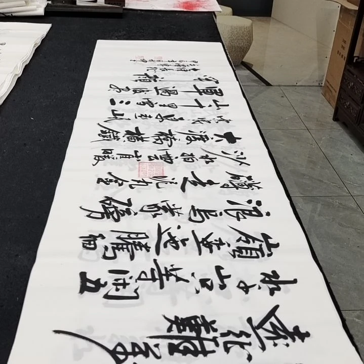 白武坤老师宣纸作品未装裱