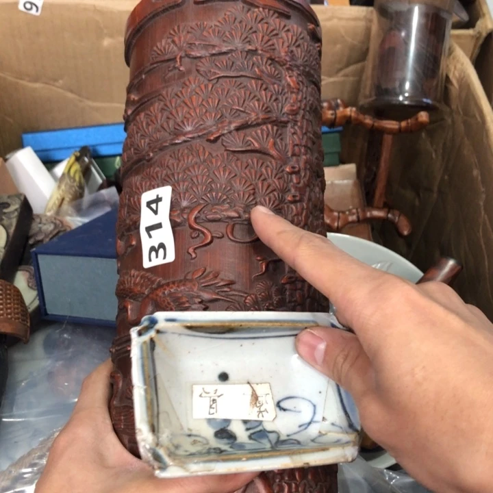 陶瓷孤品单件车里拍