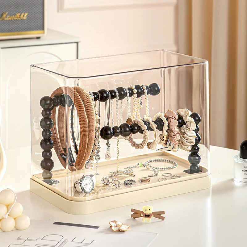 抓夹发箍大肠发圈收纳架首饰挂架钥匙扣架子展示架收纳杆展示神器