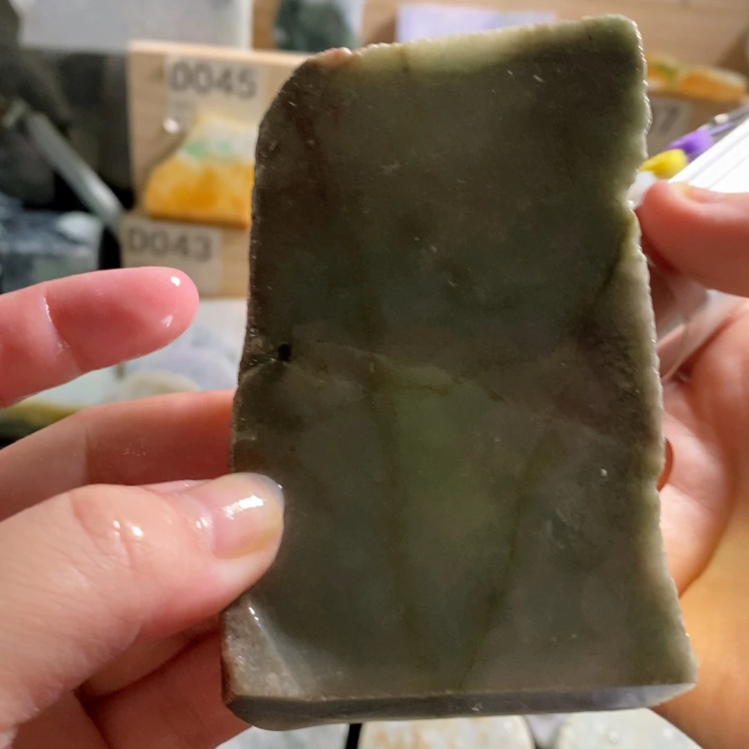 颈饰未镶嵌翡翠天然翡翠