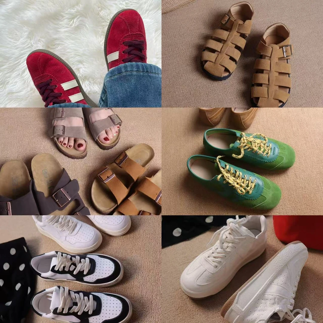 【孤品女鞋】百搭休闲女鞋板鞋潮鞋运动鞋德训鞋复古潮流