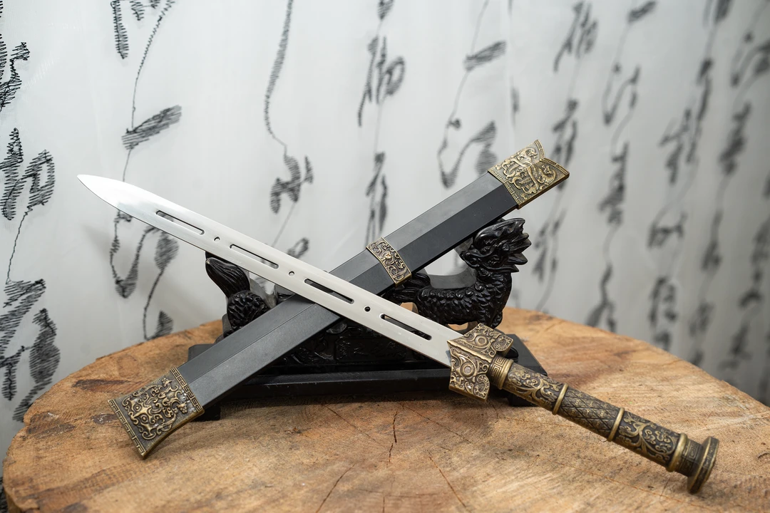 冰魄装饰全金属钢材武侠影视礼品摆件未开刃