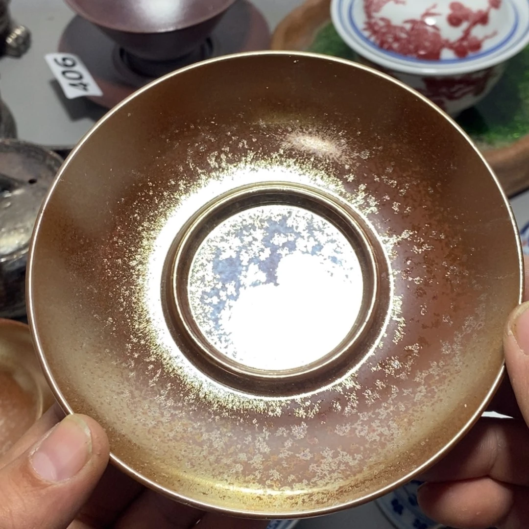柴烧茶具陶瓷杯子