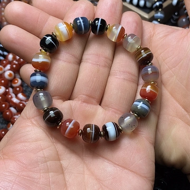 玛瑙/玉髓手链未镶嵌S***e