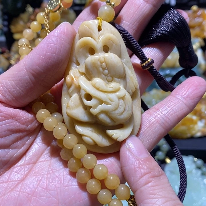 岫玉岫玉吊坠未镶嵌