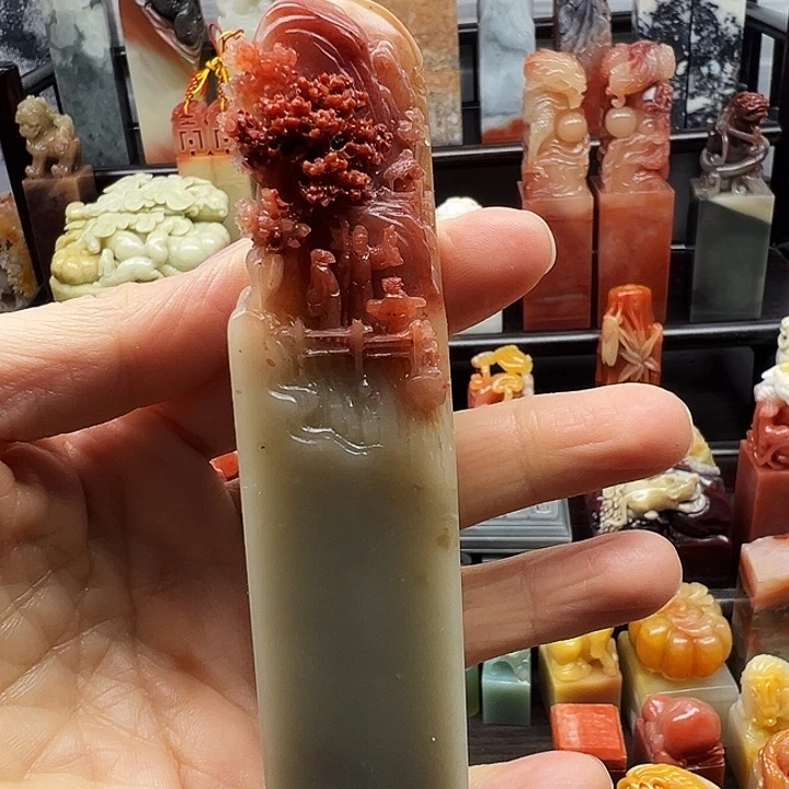 印石寿山石寿山石手工雕刻