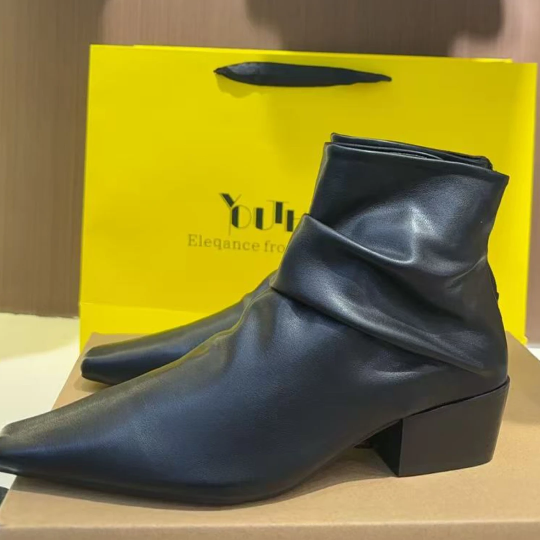 时尚短靴秋冬新款