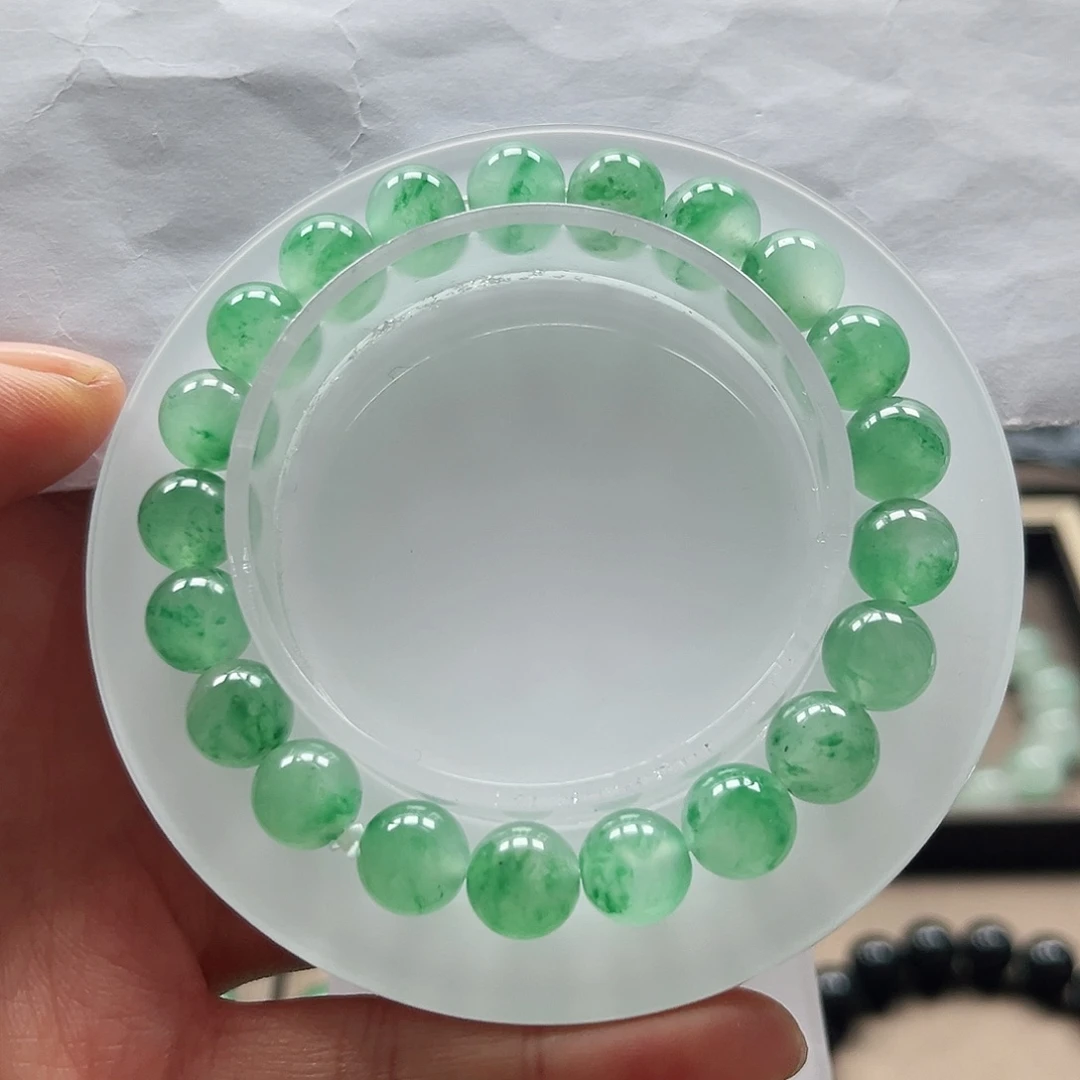 石英质玉手串未镶嵌手串8.7