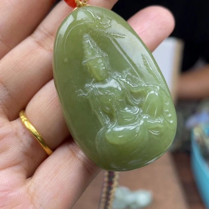 颈饰未镶嵌和田玉