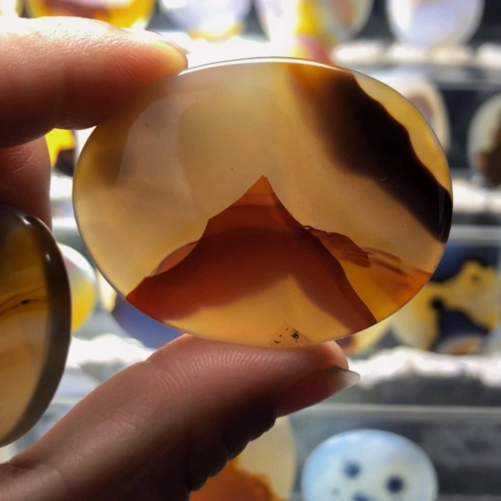 合金玛瑙/玉髓珠宝奇石10