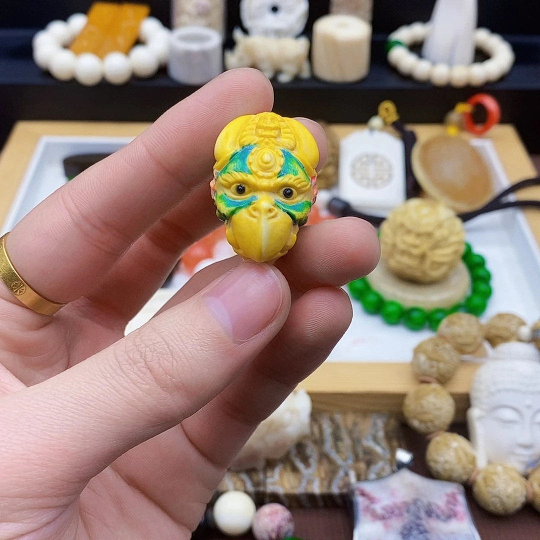 驼骨手串/手链洋**亿22mm鹿角根付骨155