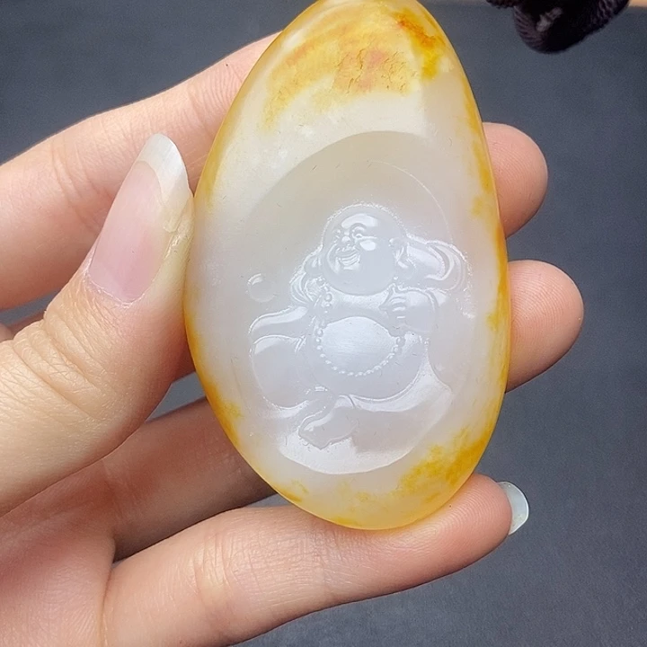 和田玉挂件未镶嵌N