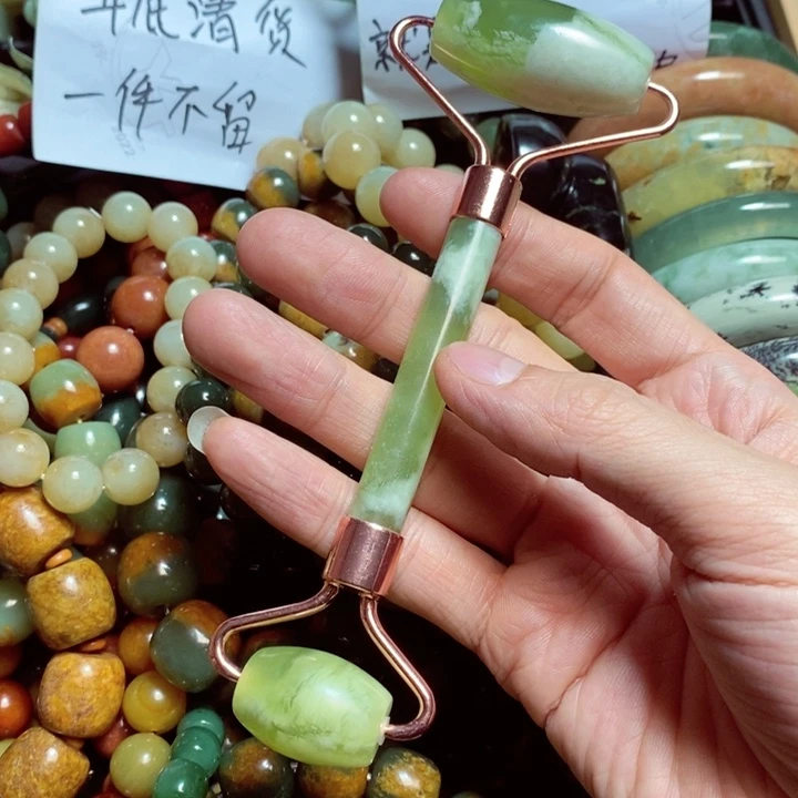 蛇纹石玉手链未镶嵌