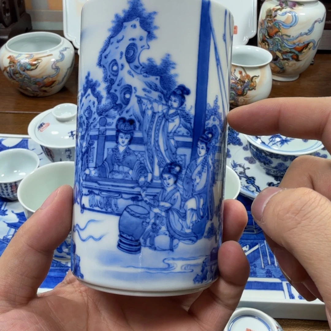 今***寒全手工全手绘陶瓷