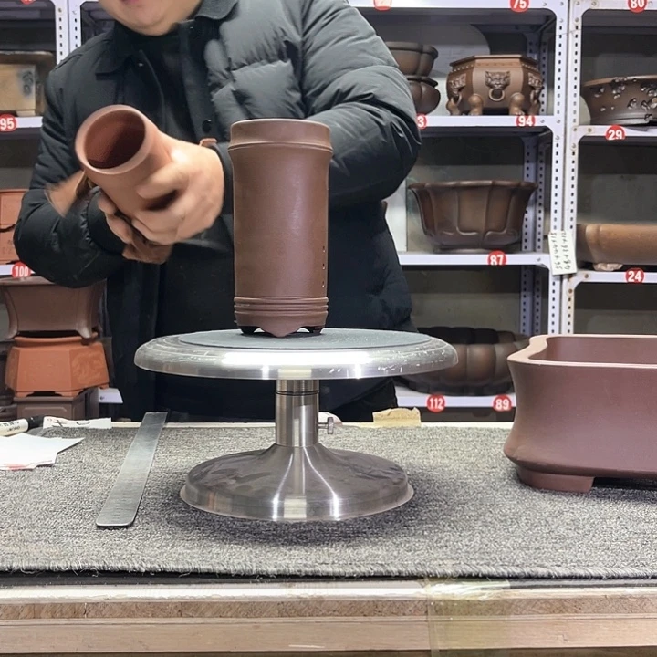 紫砂花盆紫砂等传统