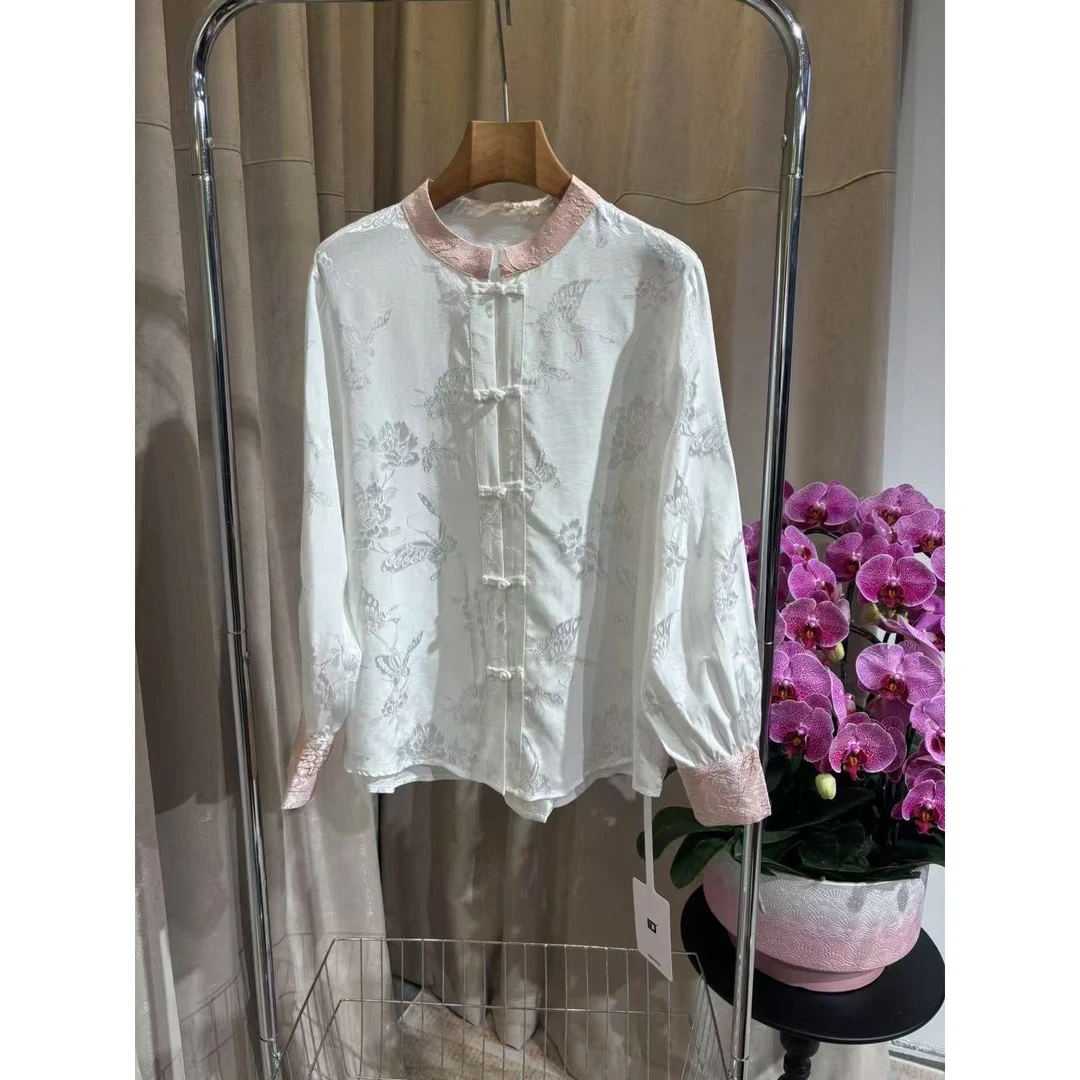 晶姐-81035欧货女装秋季简约韩版网红春秋洋气国风百搭长T