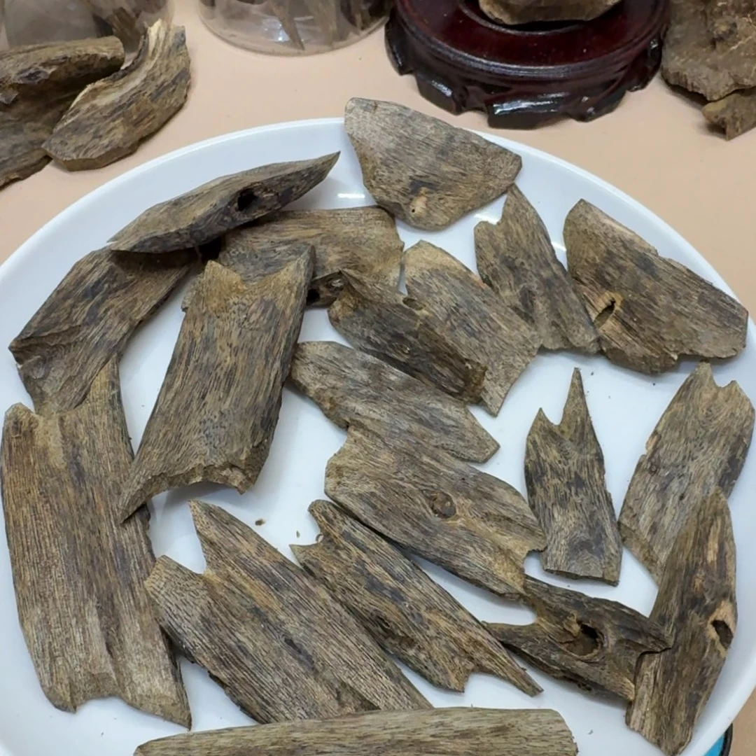 沉香碎屑沉香西瓜叶块料101克