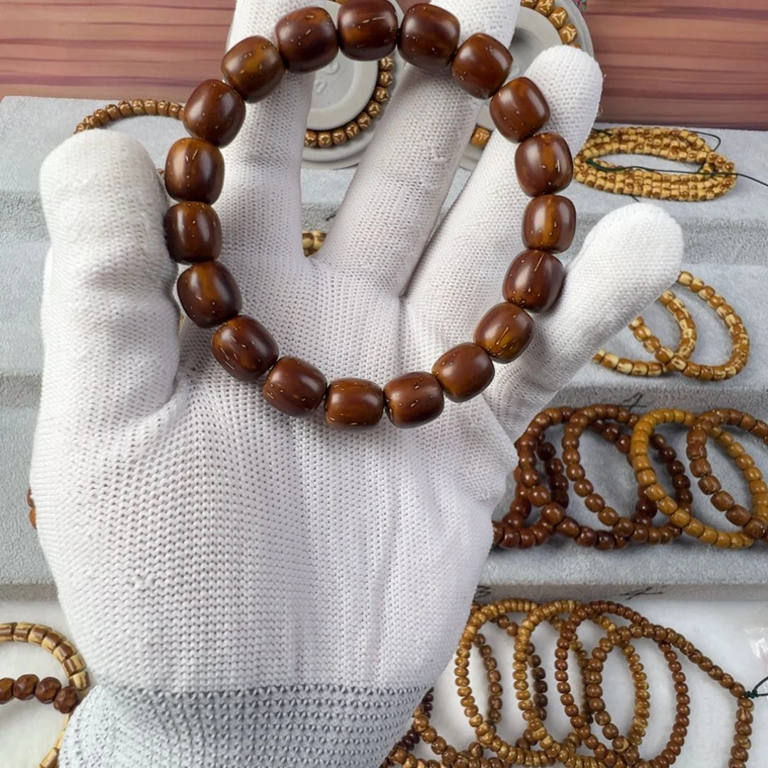 手串紫金鼠实心紫金鼠枣珠手串10.7