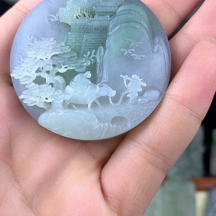 未镶嵌和田玉把件