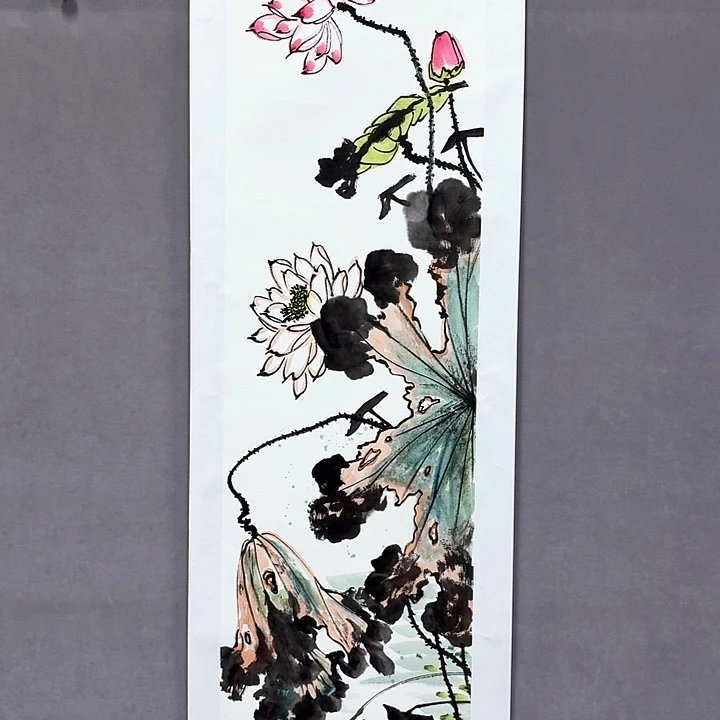 国画亲笔手绘放心去藏