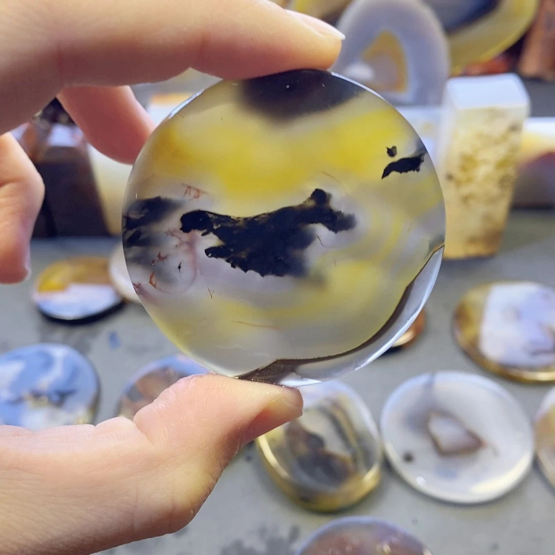 玛瑙/玉髓颈饰未镶嵌编号60