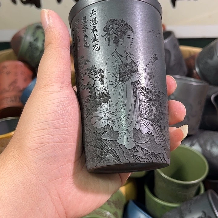 茶杯紫砂全手工紫砂主人杯