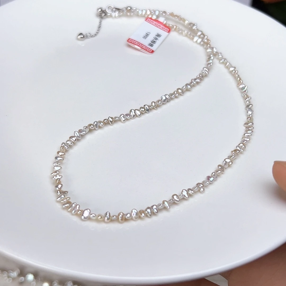 海水珍珠银S925镶嵌颈饰祖*.