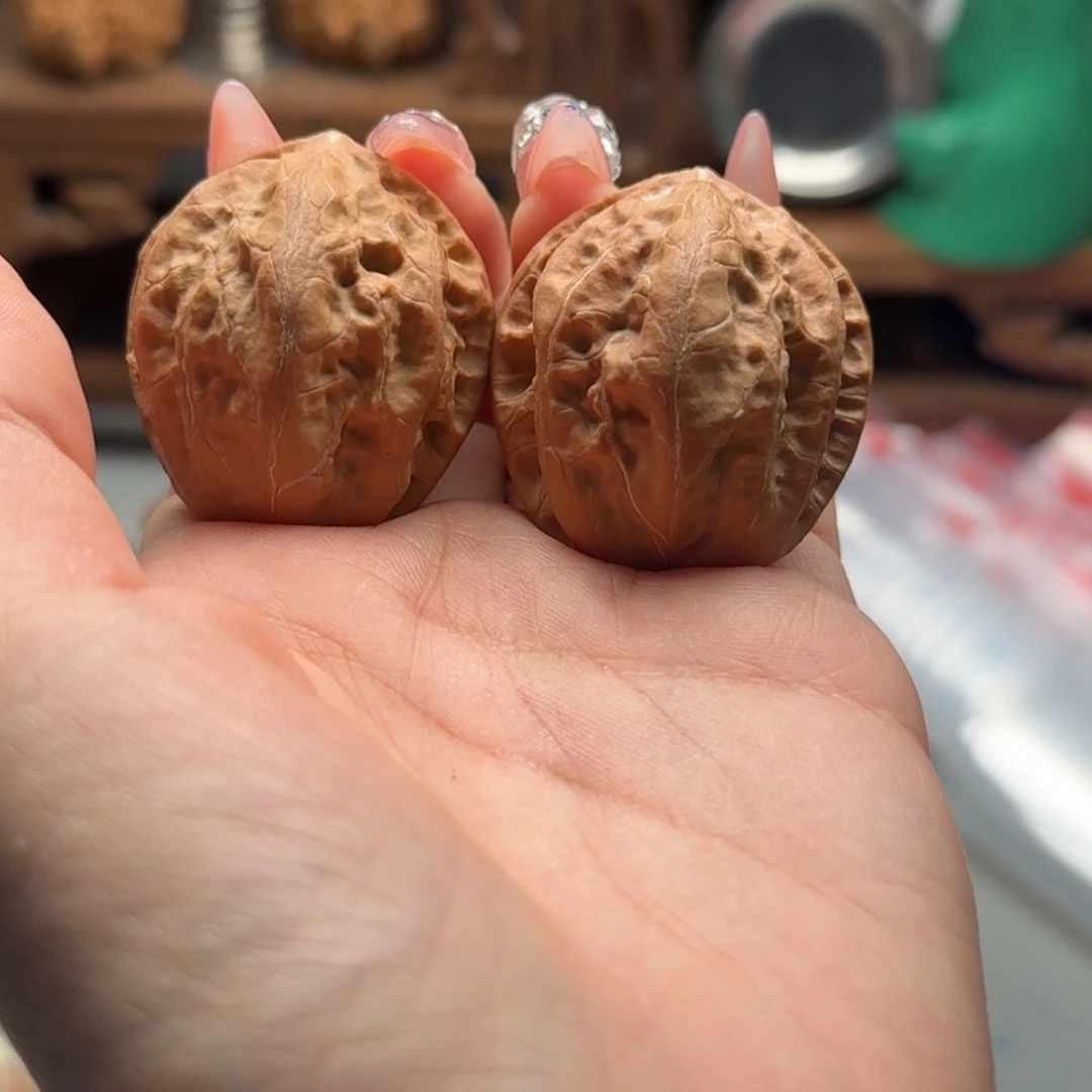 文玩核桃把件关东木子楸百核34