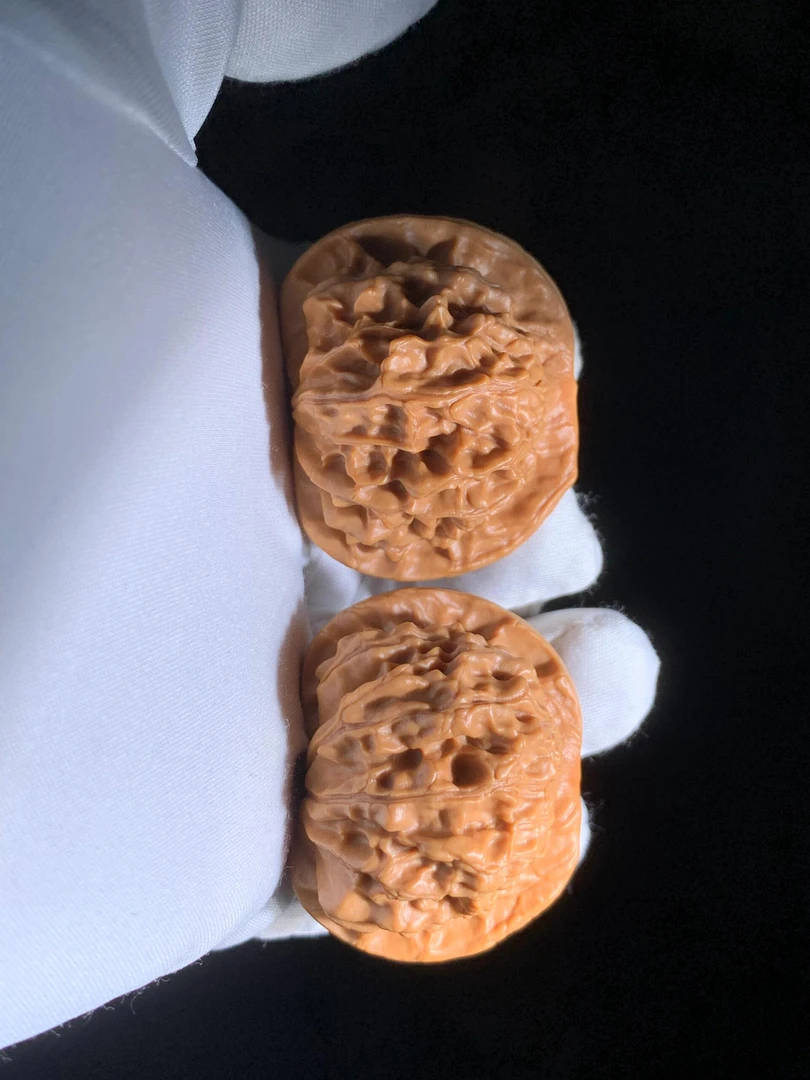 天地二爷帽文玩核桃蜡皮小众新手老手