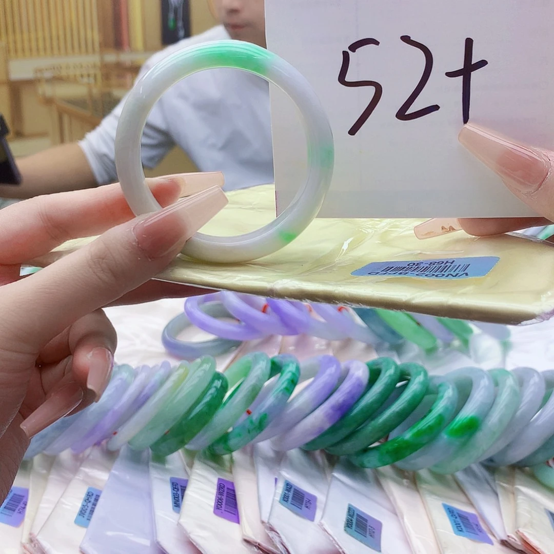 翡翠未镶嵌手镯nn