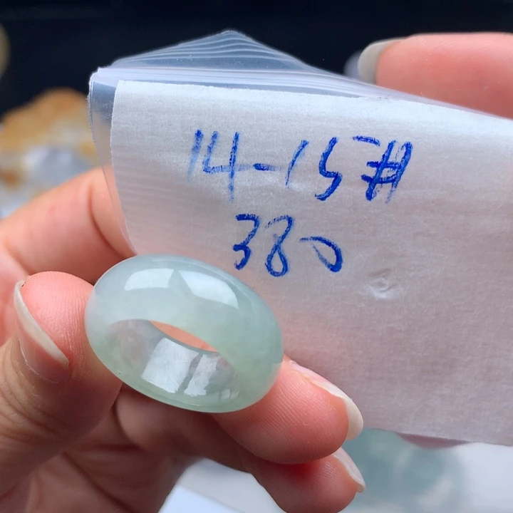 未镶嵌戒指翡翠戒圈