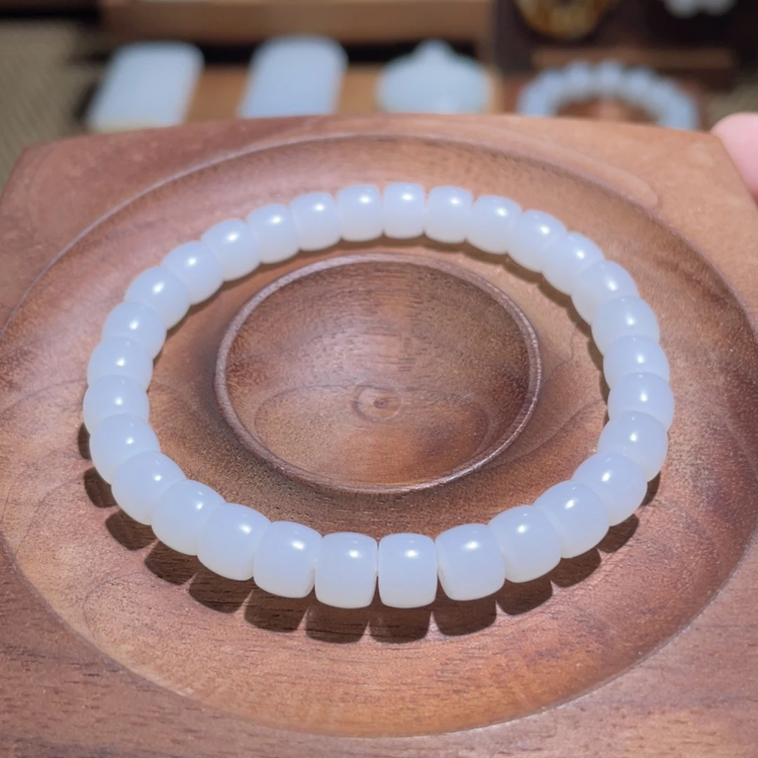 未镶嵌手链和田玉卡7直切