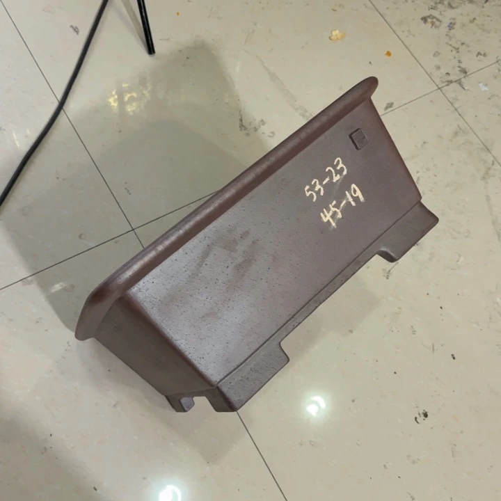 冷***雨紫砂花盆呜呜呜我的小