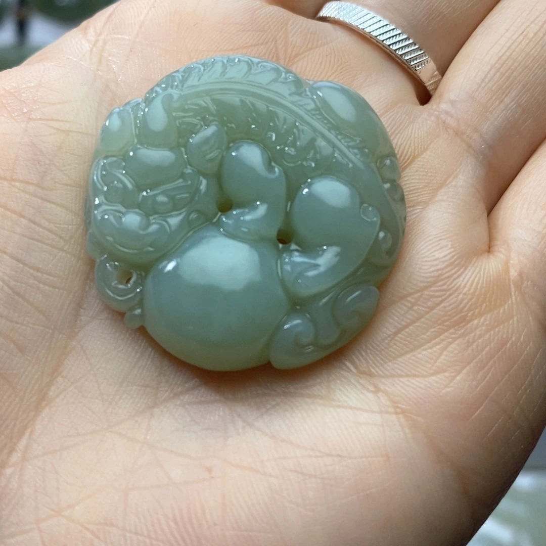 和田玉颈饰未镶嵌有求必应