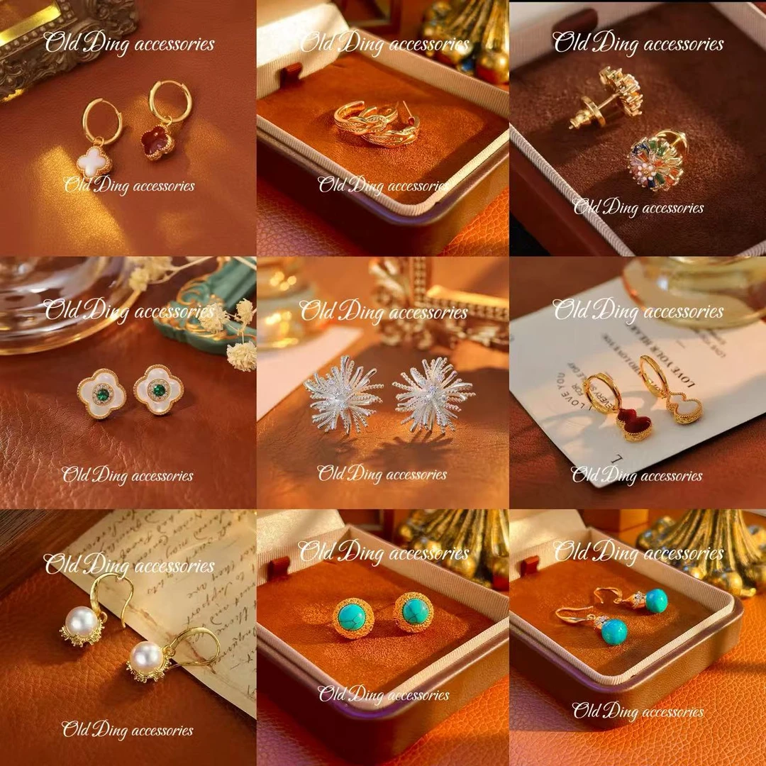 铜合金耳饰 2号链接饰品