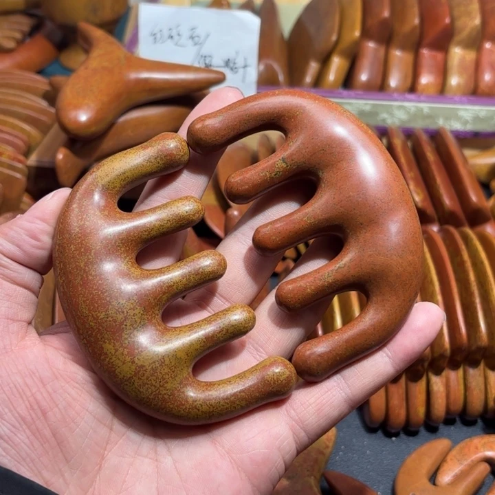 红砭石精品款加厚按摩板