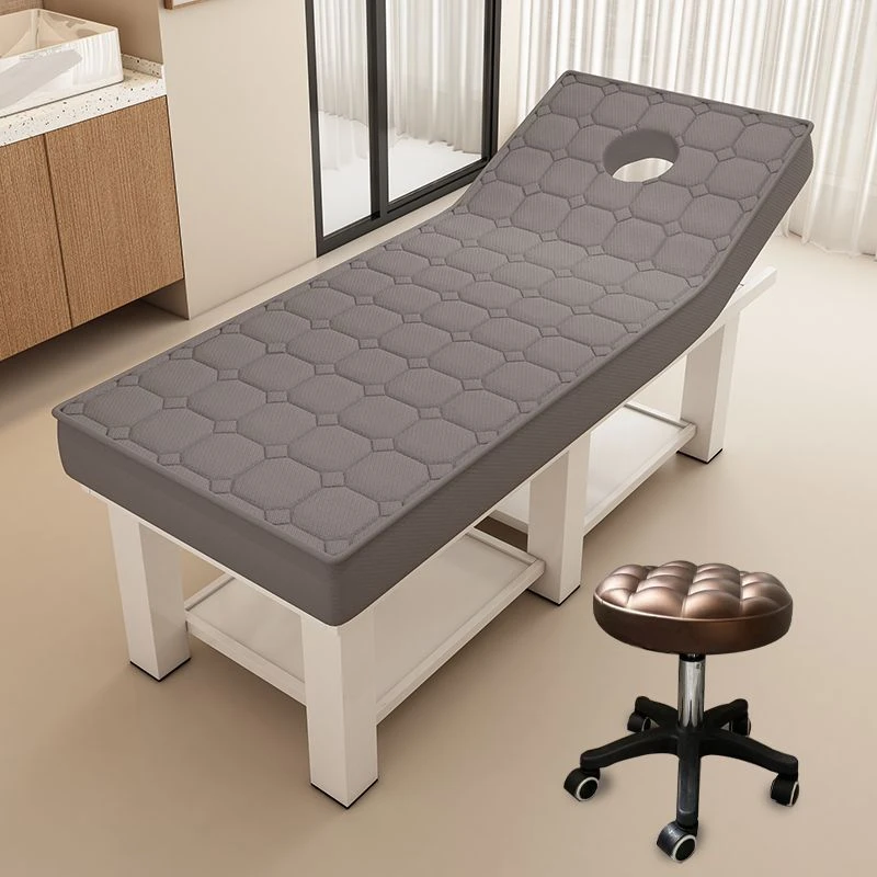 简约乳胶美容床美容院按摩床推拿床带洞美体中医理疗床纹绣美容