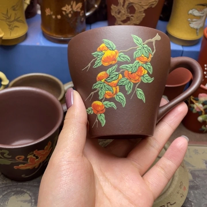 紫砂茶杯紫砂主人杯