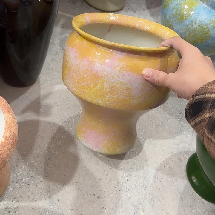 向***花摆件微瑕有孔微瑕