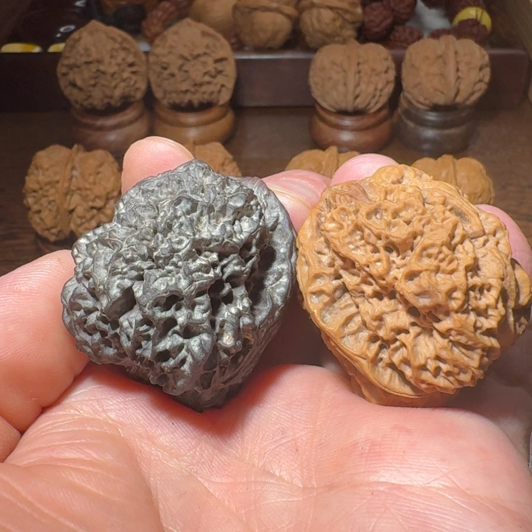 文玩核桃把件蛮荒古蟾