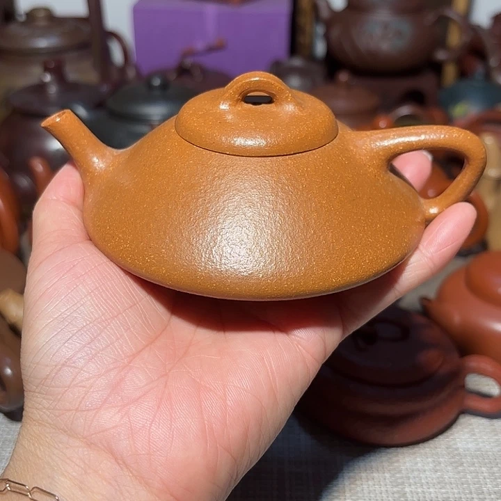 紫砂茶壶原矿宜兴紫砂微瑕