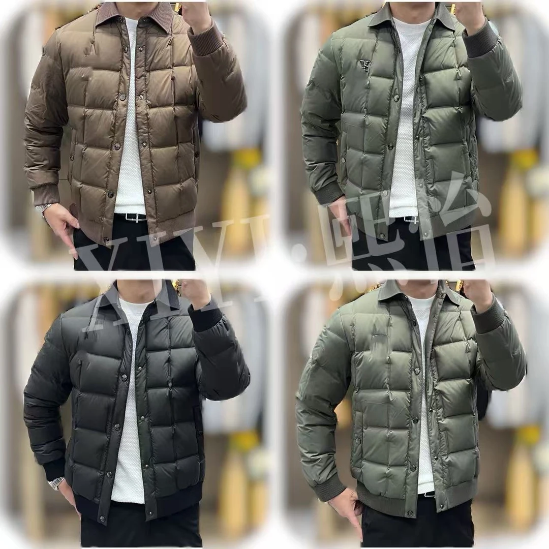 【XI.YI/熙怡】百搭男士秋冬新款翻领 时尚高级蓄热新款外套 18018