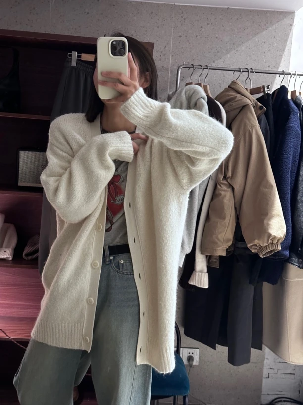 韩国ID慵懒高品开衫（no退no换）