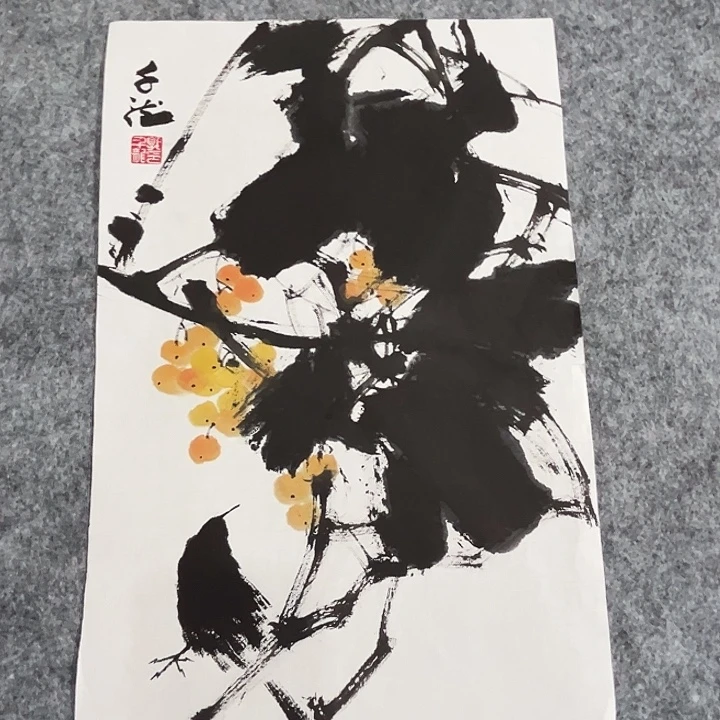 国画不含框 郭千龙55555555555