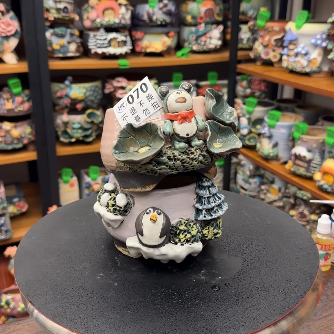 【闪购商品】陶瓷G****磊粗陶手捏