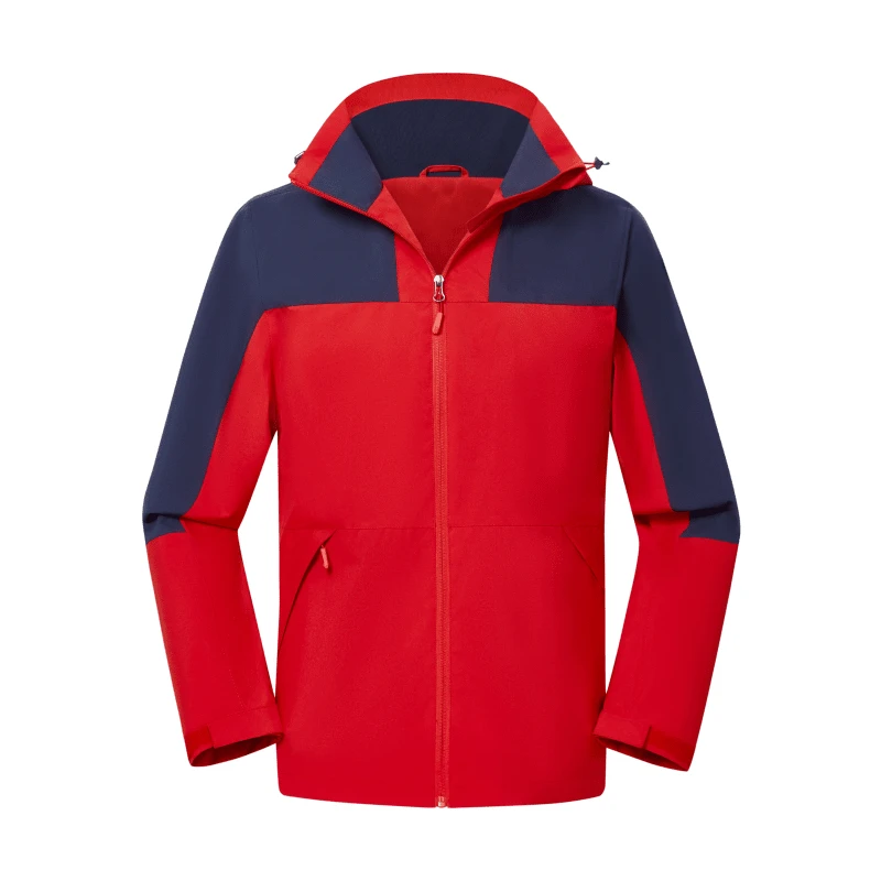 6607#单层冲锋衣-内网（帽子可以拆卸）