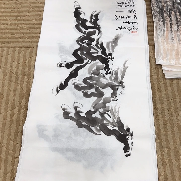 国画花鸟等多种鸟类和动物